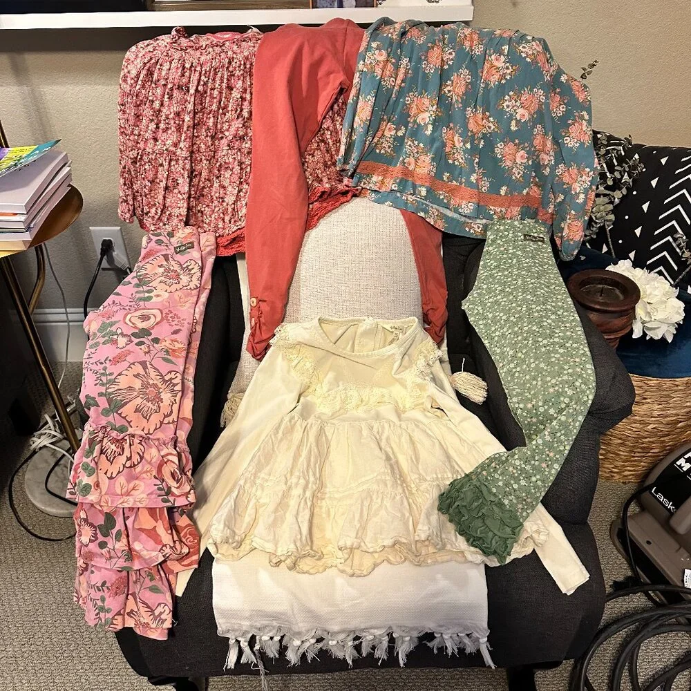 LOT - Matilda Jane Girls Shirts and Pants in Size 10 girls - Picture 1 of 11